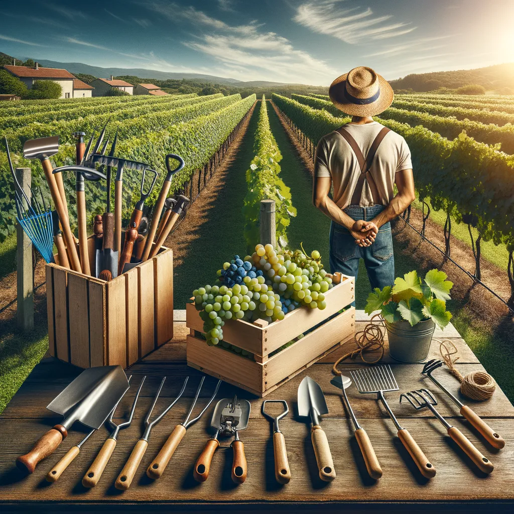 Actividades sector vino 5 Herramientas y Utensilios para el Viñedo