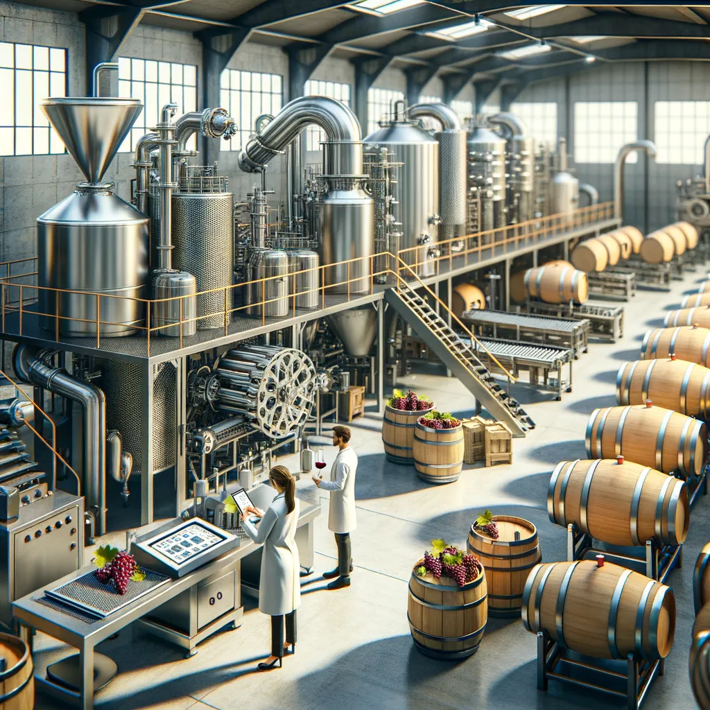 Actividades sector vino 14 Maquinaria para Bodegas