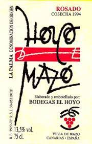D.O. La Palma 16 S.A.T. Bodegas El Hoyo vinos D.O. La Palma